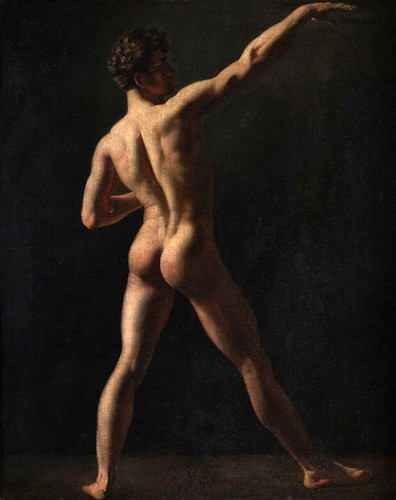 Figura neoclassica maschile - figura,