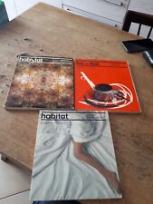 3 Riviste HABITAT 1975-1976 Architettura Design