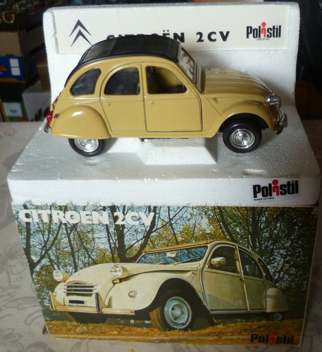 Polistil citroen 2cv - 2cv, 1/25