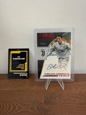 Panini Treble Soccer 2018 2019 Gianluca Zambrotta Local Legend Autograph Red /99