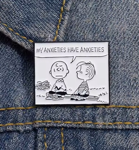 Spilla smaltata peanuts - smaltata,