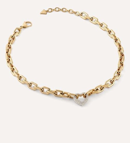 Collana donna guess dorato - collana,