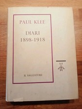 Diari 1898/1918 Paul Klee Il