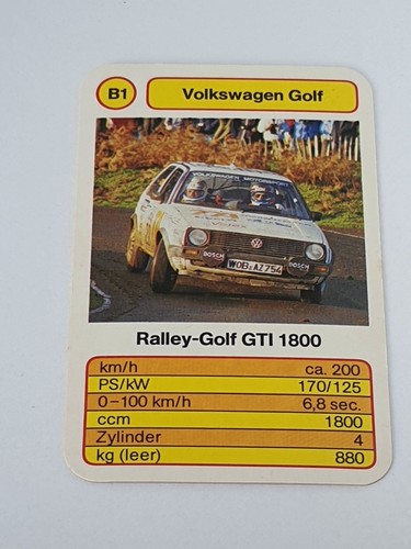 Volkswagen rally golf gti - -,