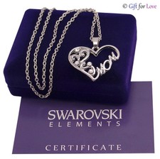 Collana argento Swarovski