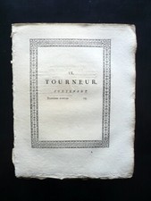 Tourneur Turnitore 13 Engraved