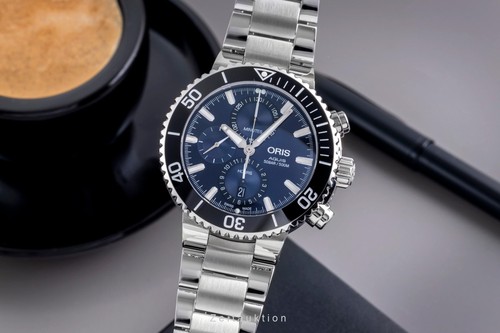 Oris aquis date - date, cronografo