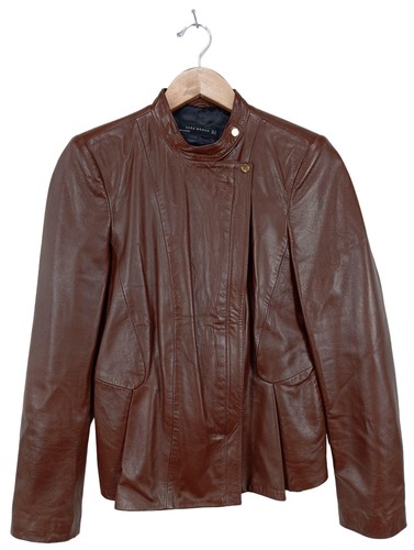 Zara woman giacca pelle - woman,