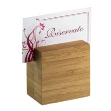 Set 6 Portanumero da Tavolo Bamboo per Ristorante - LEONE - Bar Eventi