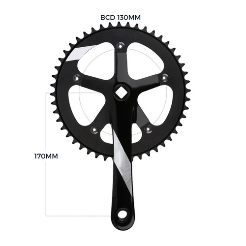 Guarnitura 48t 130bcd con - 48t,