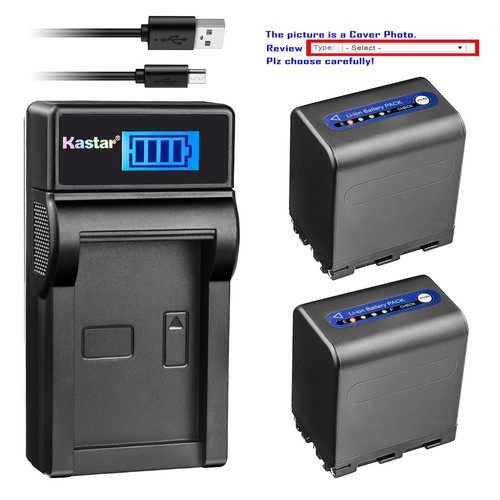 Kastar battery lcd usb charger - kastar,
