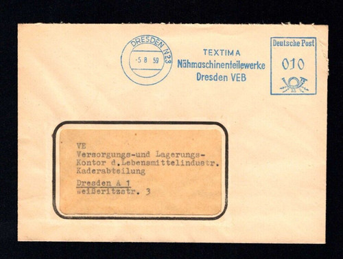 Ddr 1959 timbro libero - -,