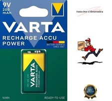 1 batteria pila Transistor 9V