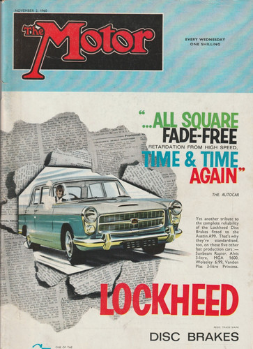 The motor magazine - the, 1960