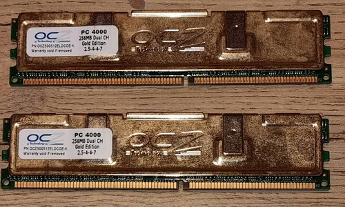 Retro ocz gold ddr - (ram):,