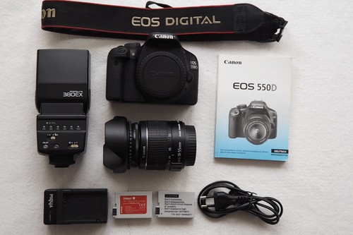 Dslr canon 550d attrezzatura - canon,