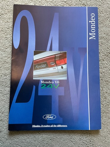 Ford mondeo 24v brochure - mondeo,