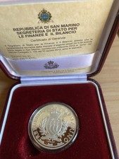 moneta argento San Marino 