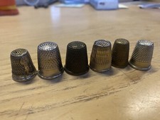 Lotto Ditali Da Cucito Vintage Epoca Collezione