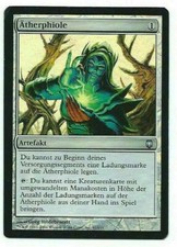 Magic MTG Darksteel FOIL Aether Vial FBB German Foreign Black Border MoxBeta_com