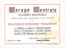 D3473) BOLOGNA GARAGE CENTRALE VIA GARGIOLARI VULCANIZZAZIONE MODERNA 