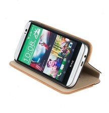 HTC One M8 - Singolare custodia Snakehive in legno a porfoglio 