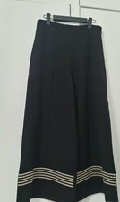 Pantalone gamba ampia e vita alta elisabetta franchi