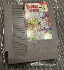 Bubble Bobble Part 2 (Nintendo NES) BB II AUTENTICO RARO solo carrello videogioco