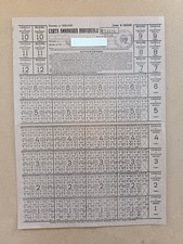 292A TESSERA CARTA ANNONARIA