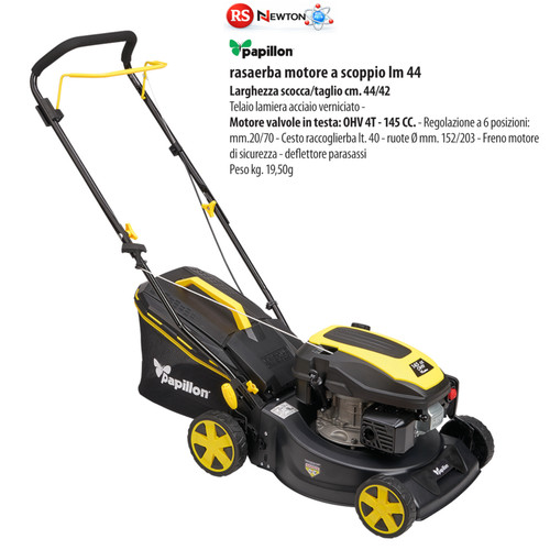 Rasaerba scoppio ohv tempi - ohv,