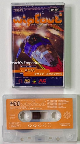 Wipeout cassette tape video - cassette,