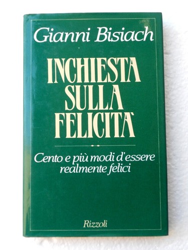Inchiesta sulla felicita - sulla, felicita'