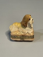 Scatola portagioie Shitzu On A Pillow fuori scatola