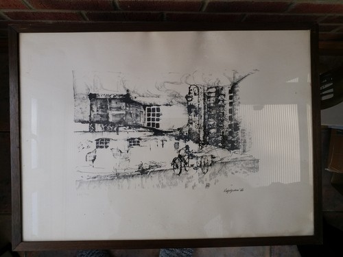 Litografia renzo vespignani - litografia,