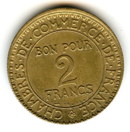 1925 francs erreur - 1925,