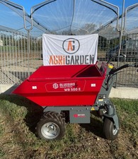 Motocarriola elettrica Bluebird WB500E - 500kg di portata, facilmente maneggevol