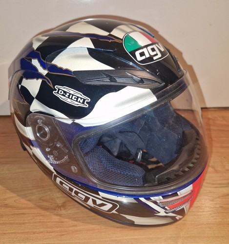 Casco moto agv stealth - casco,