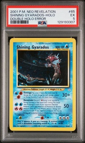 Psa shining gyarados 65 - 5,