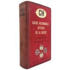 Guide Automobile officiel de la Suisse 1948 Touring Club Guida Turistica Vintage