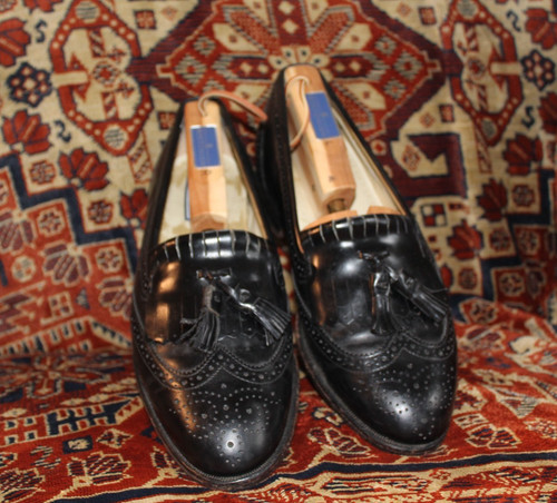 Vintage black bostonian - black,