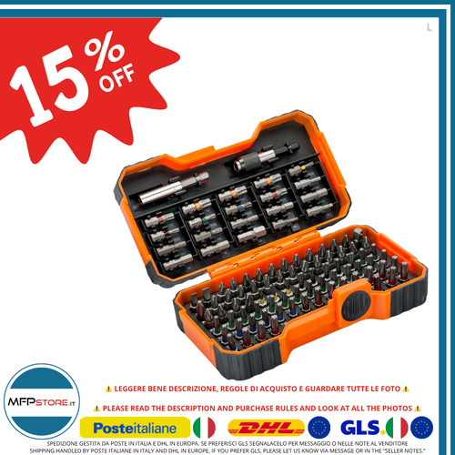 Kit punte inserti bahco - di,