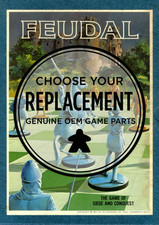 Pezzi di ricambio Feudal (Avalon Hill 1981) - scegli pezzo/colore - spedizione veloce