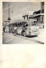 FOTO ANNI '50 - AUTOBUS DI LINEA - FIAT ? ALFA ROMEO ?