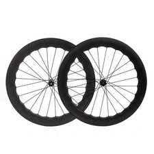 Set ruote leggere 700c tubeless carbonio bici da strada freno a disco onde ruote