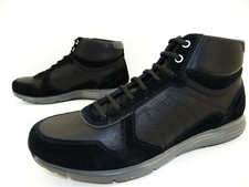 Geox Respira Dynamic stivaletti stivali uomo scarpe pelle numero 46 nero