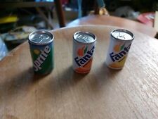 Lotto 3 Mignon Lattine Sprite Fanta Fanta Lemon Vintage Anni 90