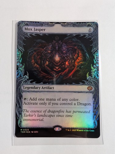 Mox jasper foil showcase - jasper,