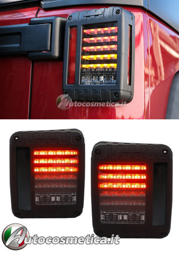 Coppia fanali posteriori - a, led