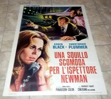 MANIFESTO 2F "Una Squillo Scomoda per l'Ispettore Newman" Karen Black C. Plummer