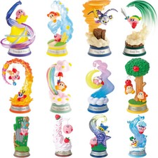 Modellino action doll originale Re-Ment Kirby figure swing Kirby star PVC giocattoli regali